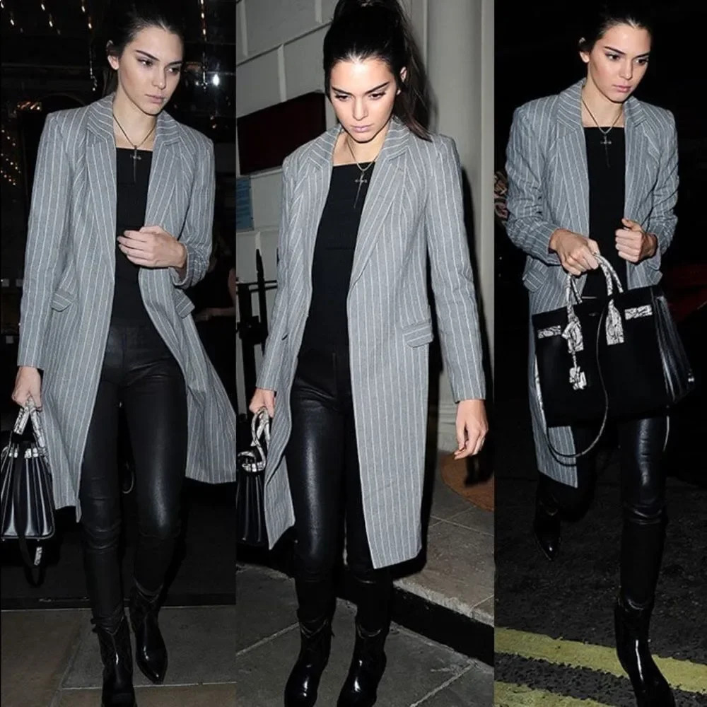 Helmut Lang stretch leather leggings 2
